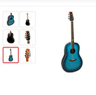 Ovation 1516 Ultra Series Mid-depth Acoustic-electric Guitar Dusk Till Dawn