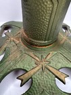 Art Deco Style Green   Gold Color Cast Iron Christmas Tree Stand germany  1950 s