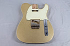 Mjt Officialcustom Vintage Aged Nitro Guitar Body Mark Jenny Bound Sparkle Flake