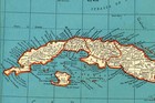 1939 Vintage Map Of Cuba Map Of Bahama Islands Caribbean Map Home Decor 2296