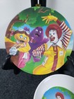Vintage 1991 Mcdonalds Ronald Mcdonald Melamine Plastic Collectable Plate   Bowl