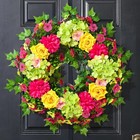  Spring Wreaths For Front Door 24 Inch Large Spring Summer Door Wreath Vibrant 