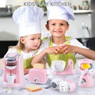 Kids Toy Kitchen Sets  Play 9 45 X 14 17 X 4 72 Inches  Pink