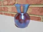 Antique Vintage Wmf Iridescent Art Glass Vase Myra 3 1 8  Excellent