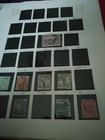 Australia  A Collection Of Kgv Stamps On 7 Album Pages  Used Condition 