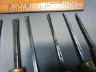 10 Antique Carving Chisels