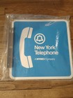  Nos New York Tel Phone Booth Aluminum Sign Double Sided 18 x 18  W bracket  1 