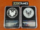 2012 S Reverse Proof Silver Eagle Ngc Pf69   Pf69 2 Coin San Francisco Set