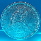 1875-s Seated Liberty Twenty Cent Piece 20c Coin