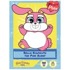 Feisty Pets   Bella Bigmouth    The Pink Bunny Plush Stuffed 8 5  Tall