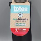Totes Rain   Sun Titan Auto Open Umbrella With Large 43  Coverage New Black