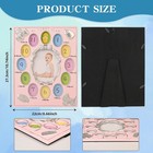 My First Year Baby Photo Frame - 12 Monthly Slots In Pink