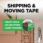 Scotch Tough Grip Moving Packing Tape 6 Rolls Strong Adhesive For Heavy Boxes