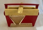 Vintage Radio Admiral 4h22 Roto-scope Antenna With Original Leather Case
