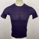 Vintage 60s Campus Shirt Mens Medium Mcm Mod Striped Beatnik Disco Hippy 1960s