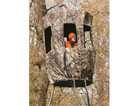 20  Hunting Tripod Tree Stand Camo Enclosure Only Blind Swivel Chair Shoot Rail