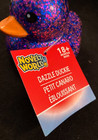 Novelty World -dazzle Duckie -blue   Pink Glitter -rubber Duck -about 2 75  High