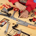 Kids Construction Tools Set Toy Children Pretend Play Repair Work Hand Tools Kit