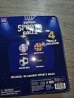 Crazy Fun Squishy Sports Balls 4-pack Set  Baseball Basketball Soccer Football