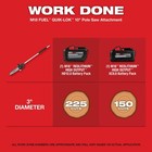 Milwaukee M18 Fuel Quik-lok Pole Saw Attachment  Model  49-16-2720