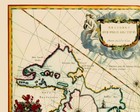 Historic Map - North Polar Region Northern Hemisphere - Blaeu 1645 - 23 X 28 82