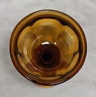 Amber Champagne Sherbet Glass
