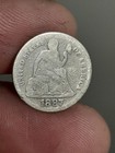 1887- P Seated Liberty Dime 