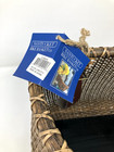 Nantucket Lightship Adult Classic Front Handlebar Bike Basket Woven Ratan  nos 