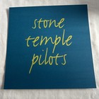Original 1992 Stone Temple Pilots Core Promo Album Flat Poster Unused 12  X 12 