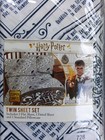 Harry Potter Twin Sheet Set 4 Pieces Flat  Fitted  Pillowcases Super Soft