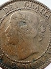 1859 Canada Large Cent Queen Victoria One Penny Coin - Nice Vg  Detail L7