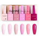 9ml Hema-free Gel Nail Polish Set- 6pcs Light Pink Nail Gel Manicure Kit  Soa   