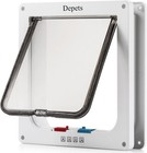Large Cat Door Outer Size 9 9  X 9 2   4 Way Locking Cat Flap Door For Interi   
