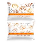Fall Standard Pillowcase 20x26 Set Of 2  Sketch Pumpkin 26  X 20   pack Of 2 