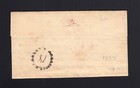 New York  Essex  Ny 1832 Stampless Fancy Rimless W stars - Struck Both Sides