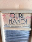 Vintage Dubl Handi Columbus Washboard Co  Double Sided 18 