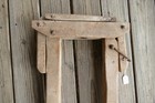Antique Primitive Wood Farm Cow Milking Barn Stanchion Display Art