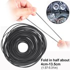 50-500x Square Rubber Drive Belt For Cassette Player Recorder Repair Replacement