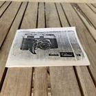 Kodak Manual Retina Ib Film Camera Instruction Booklet Vintage Germany