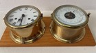 German Schatz Ships Bell Clock And Barometer Set