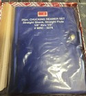 New Blaze 25 Pc  Chucking Reamer Set  Fractional 1 8- 1 2  By 64ths Hss 