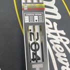 Victory Archery 6 Pack Fletched Hlr  204 Elite  001 Straightness  500 Spine