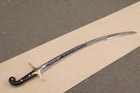 Ottoman Shamshir Sword Handmade Islamic Saber With Engraved Blade Gift For Him