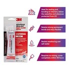 3m Marine Adhesive Fast Cure 5200 Sealant bonding White waterproof 3oz   New