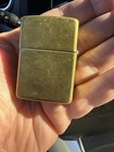 Harley-davidson Zippo Lighter Motor Cycles Eagle Emblem Brass Tone Made Usa
