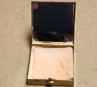 Vintage Faux Pearl Topped Gold Toned Compact 5th Avenue  1 5  X 1 5 