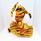 Vintage Tiger Plush Stuffed Animal Orange White 14  Wonder Toys 1994