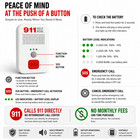911 Help Now Emergency Pendent - No Monthly Fees Ever - New 2026 Model
