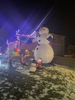 33 Ft Huge Christmas Inflatable Snowman For Front Yard