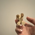 Littlest Pet Shop Lps Great Dane Figure - Cream tan With Blue Eyes  Authentic